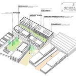 Spinnweberei Axonometrie