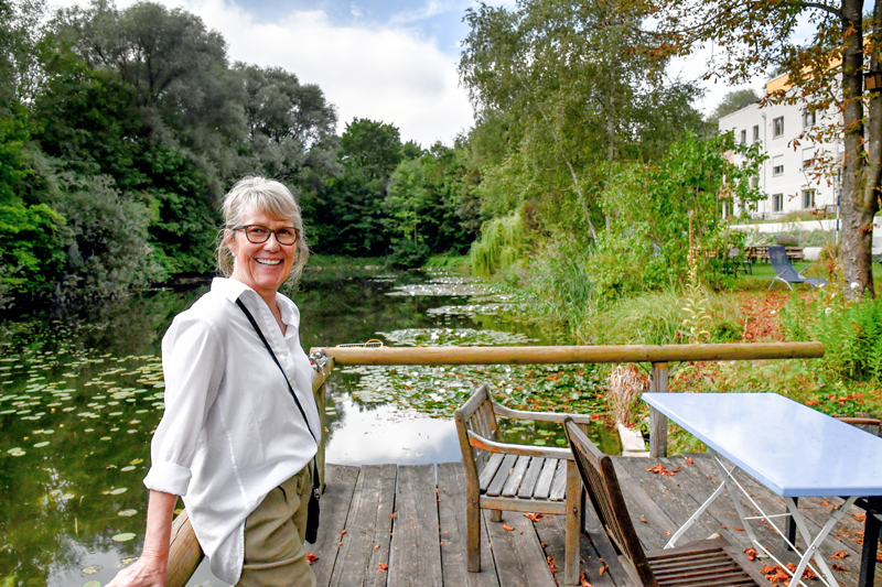 Teich am WohnGut Olching